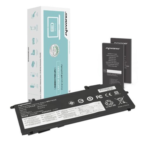 Movano Batería para Lenovo ThinkPad A285, X280 (4210 mAh) 11.4V
